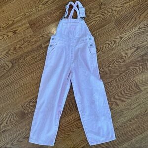 OshKosh B'gosh Pink Striped Overalls